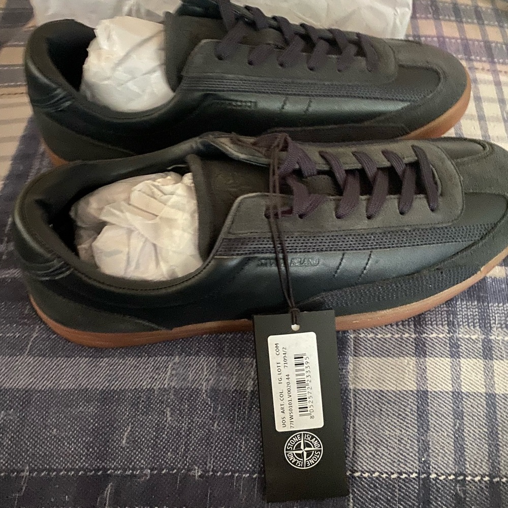 Stone island shoe footwear, new fresh in the box never used not even touched